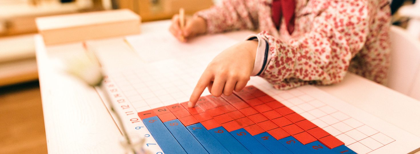 Montessori Math activity